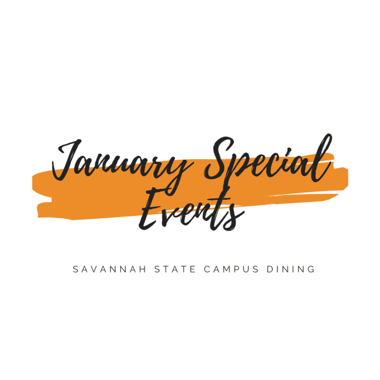 January Special Events at Savannah State